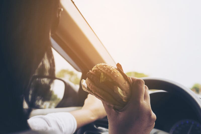 Is it Illegal to Eat While Driving | Coluccio Law