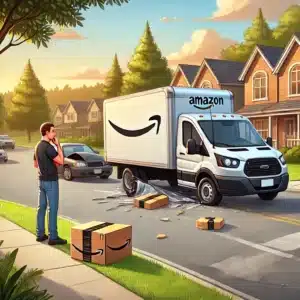 amazon truck accident claim